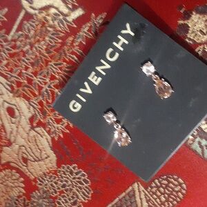 Givenchy Rose Gold and Crystal Earrings